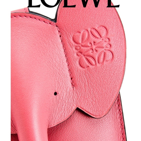 👜 LOEWE Elephant Pocket Shoulder Bag – Classic Calfskin “Candy” 🐘 - Picture 4 of 15